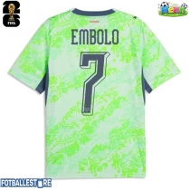 Sveits Breel Embolo #7 Bortedrakt VM 2026 Kortermet